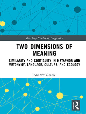 cover image of Two Dimensions of Meaning